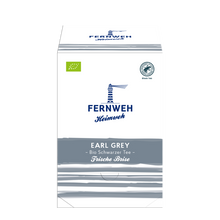 Lade das Bild in den Galerie-Viewer, Bio Earl Grey klassischer Schwarzer Tee - "Frische Brise" - 50 g (20 x 2,5 g)
