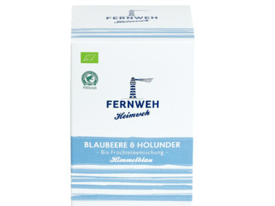 Bio Früchtetee Blaubeere & Holunder - "Himmelblau"