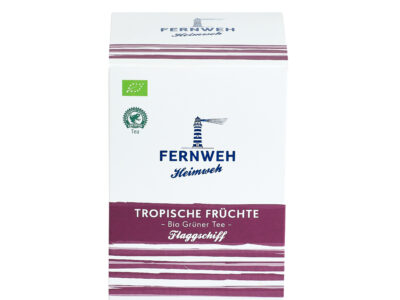Bio Grüner Tee Fruchtgeschmack - "Flaggschiff"